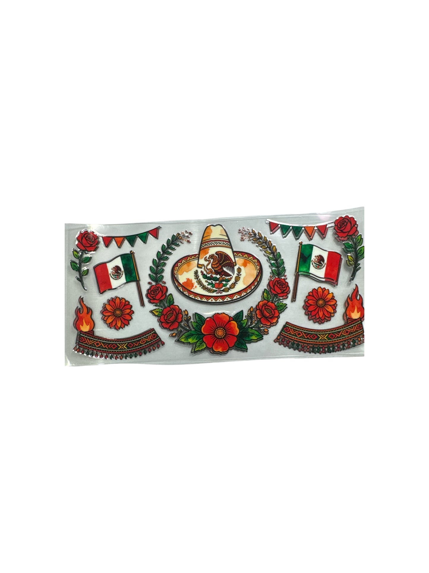 Mexico UV DTF Transfer Wrap, #595