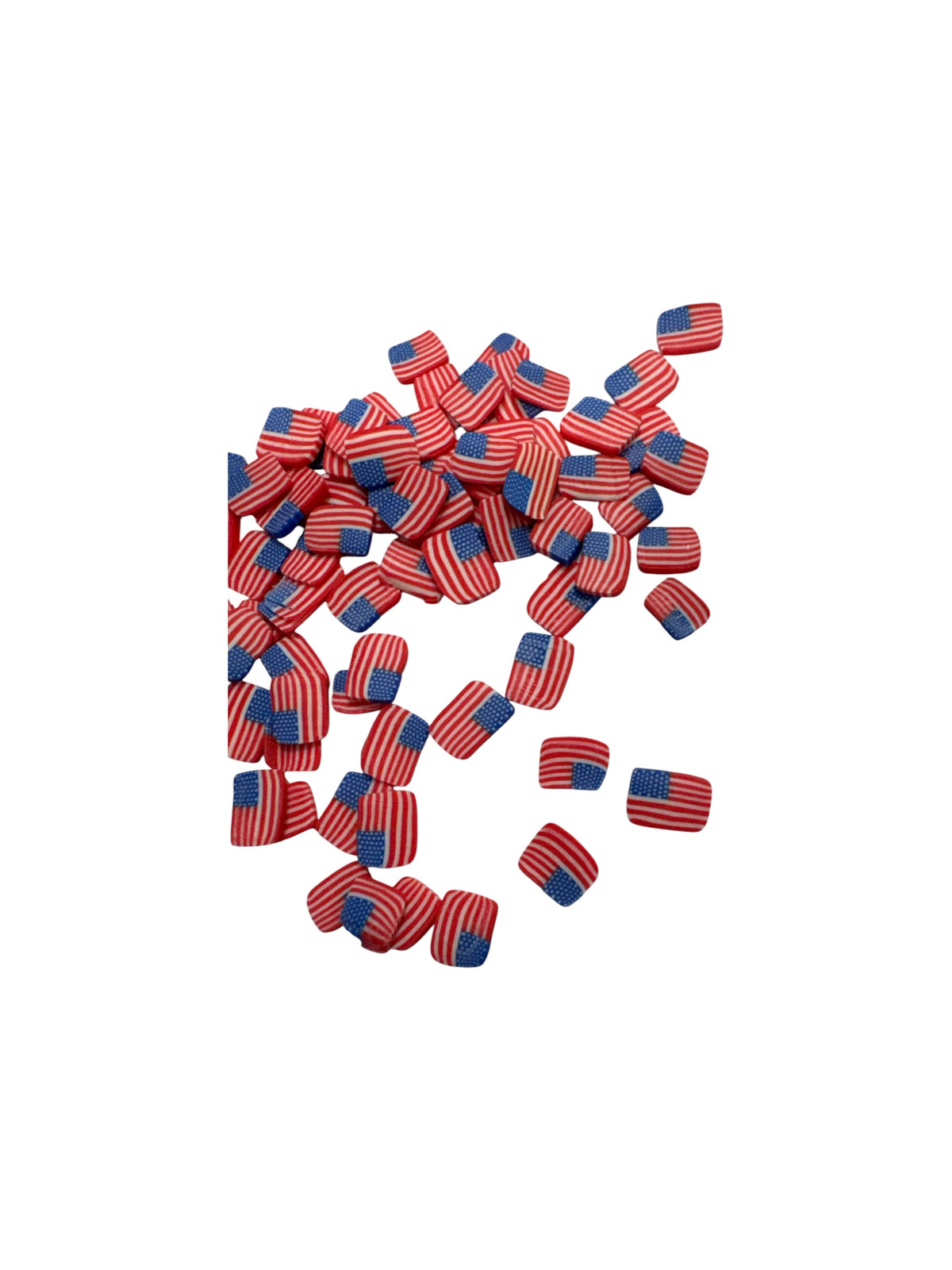 American Flag Polymer Clay – 2 oz Bag