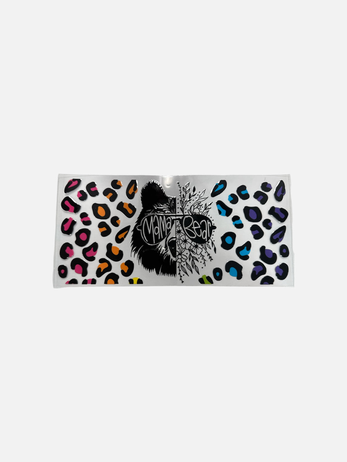 Mama Bear UV DTF 16oz Cup Wrap, #679