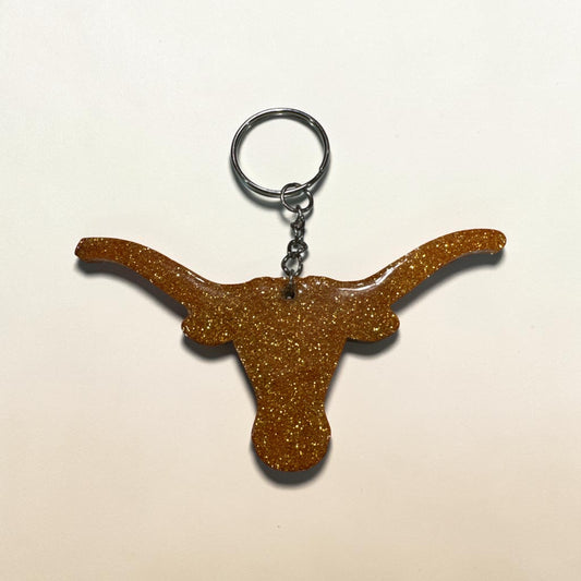 Longhorn KEYCHAIN - Bag Tag – Backpack – TEXAS