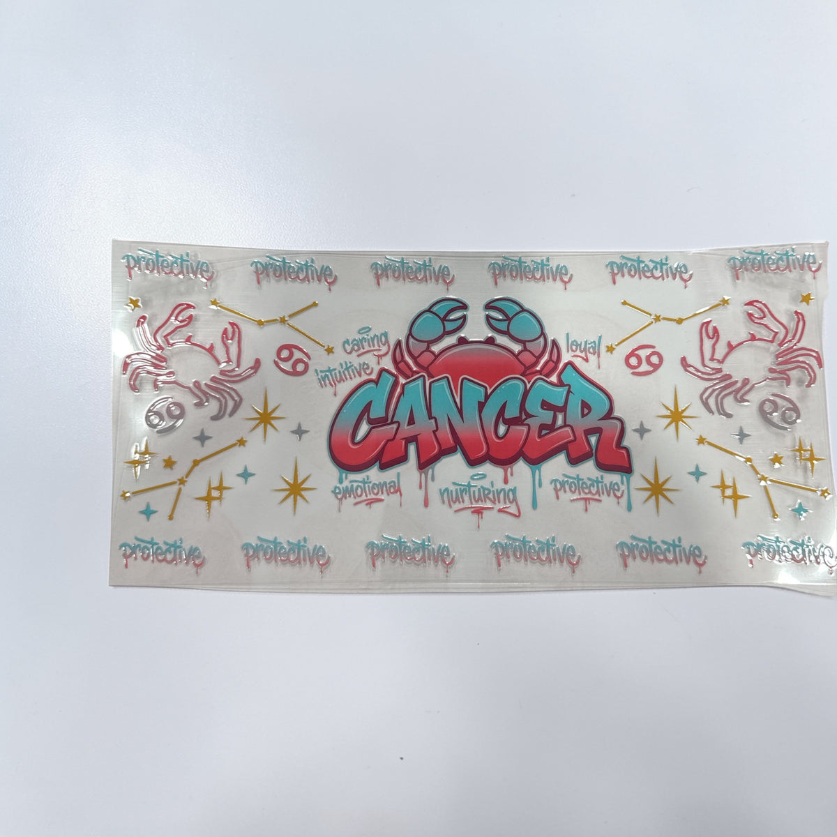 Choose A Zodiac UVDTF Decals| Aquarius| Aries| Cancer| Capricorn| Gemini| Leo| Libra| Pisces| Sagittarius| Scorpio| Taurus| Virgo