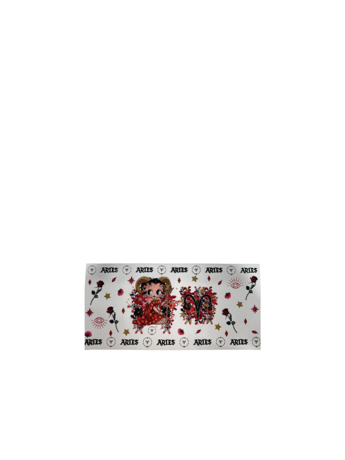 Choose A Zodiac Boop Style UVDTF Decals| Aquarius| Aries| Cancer| Libra| Pisces| Sagittarius| Taurus| Virgo