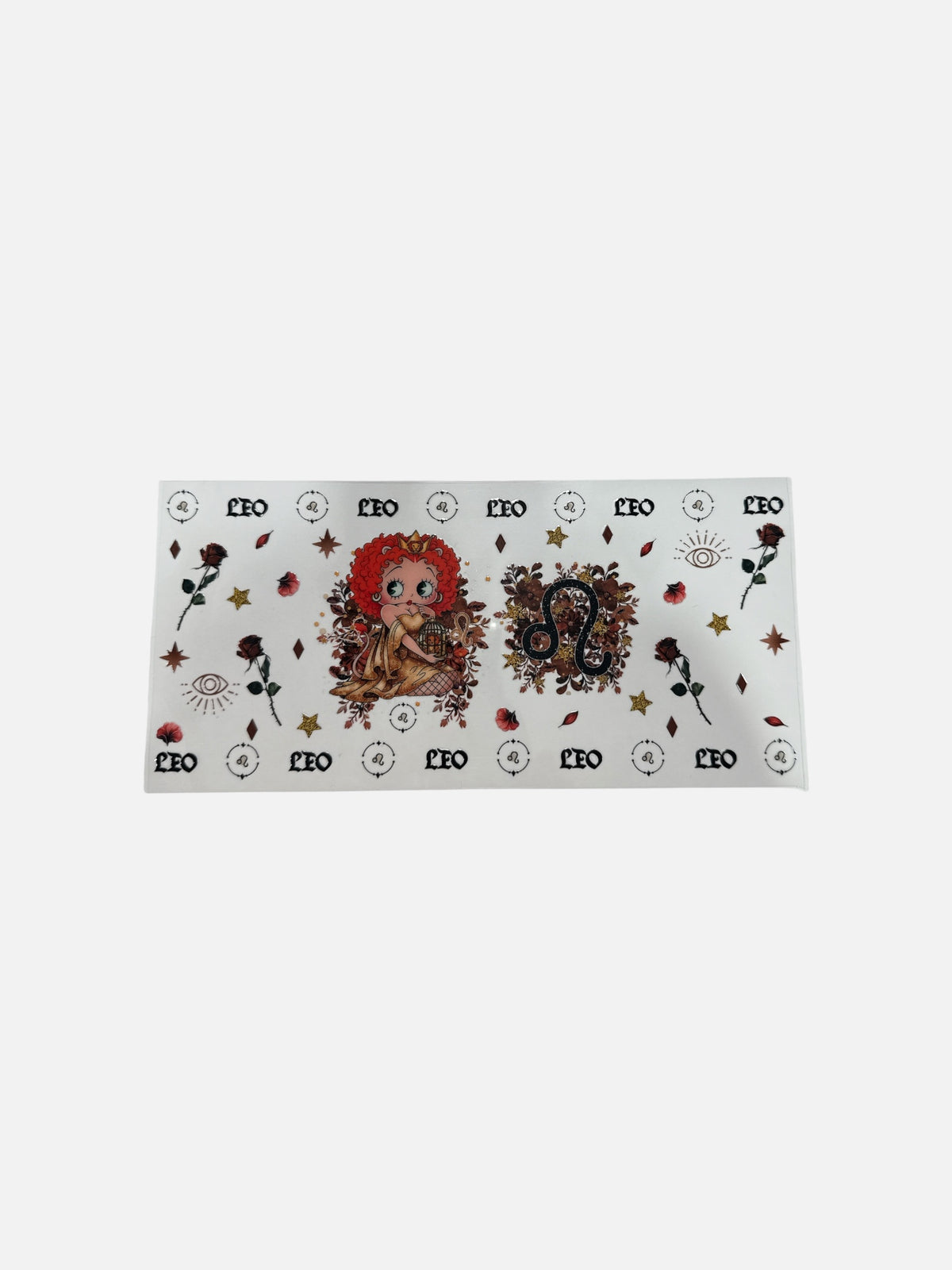 Choose A Zodiac Boop Style UVDTF Decals| Aquarius| Aries| Cancer| Libra| Pisces| Sagittarius| Taurus| Virgo