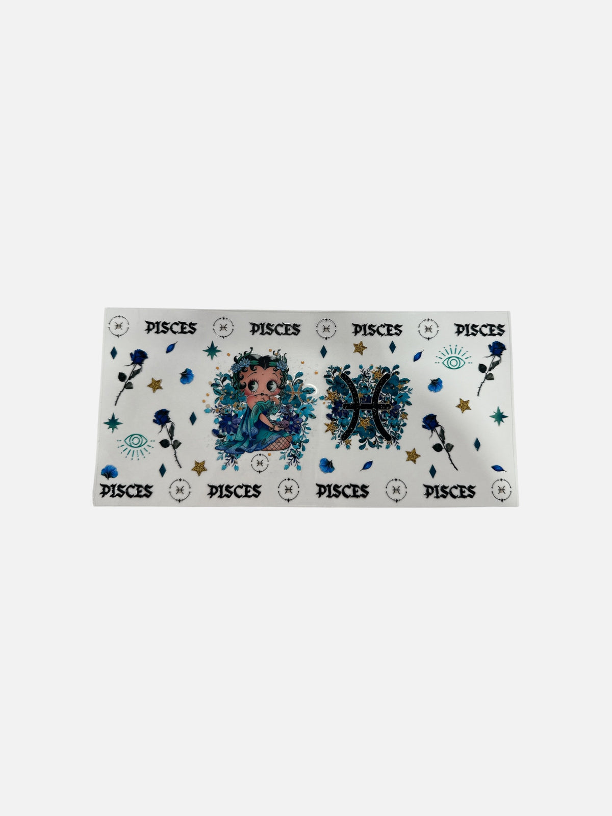 Choose A Zodiac Boop Style UVDTF Decals| Aquarius| Aries| Cancer| Libra| Pisces| Sagittarius| Taurus| Virgo