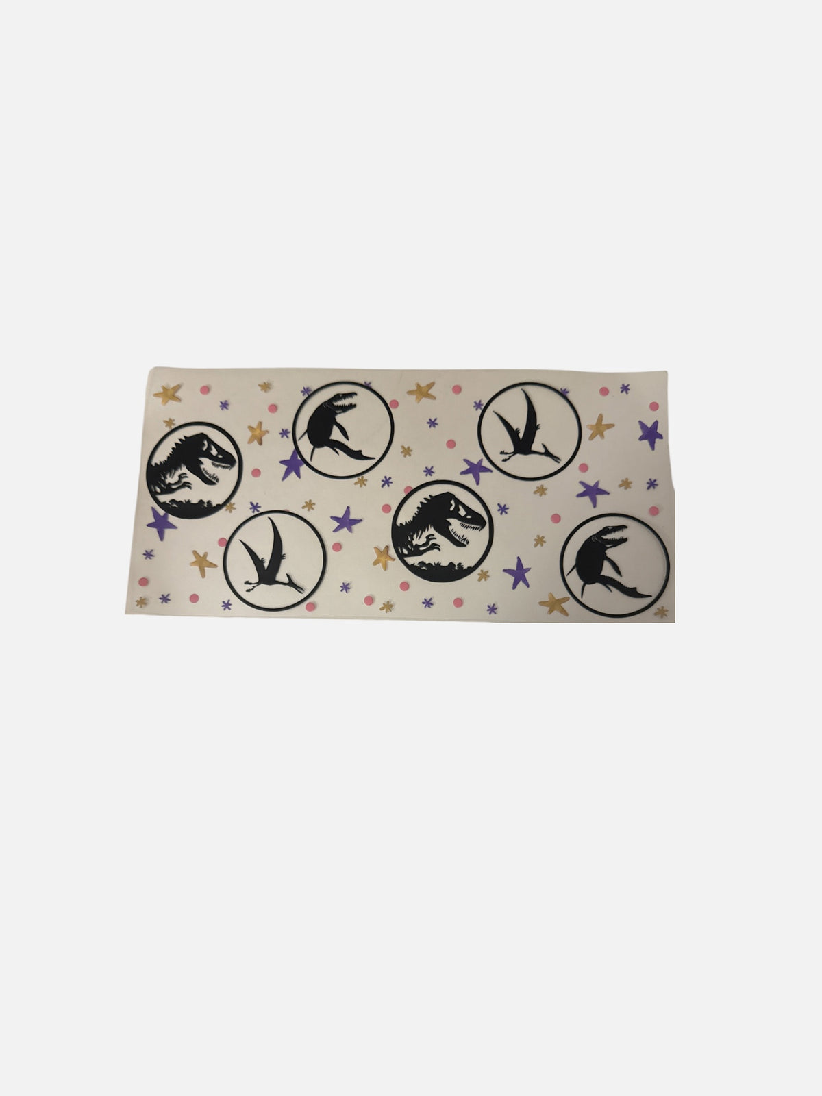 Dinosaurs 16oz UV DTF Decal #753
