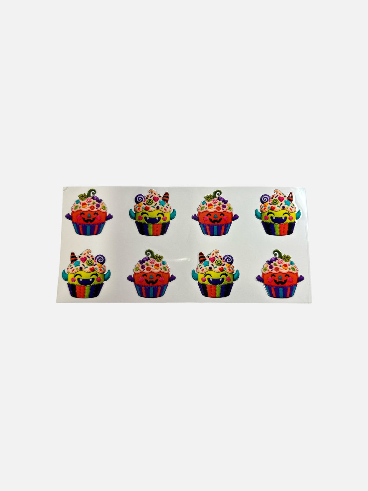 Monster Cupcakes 16oz UV DTF Decal #812