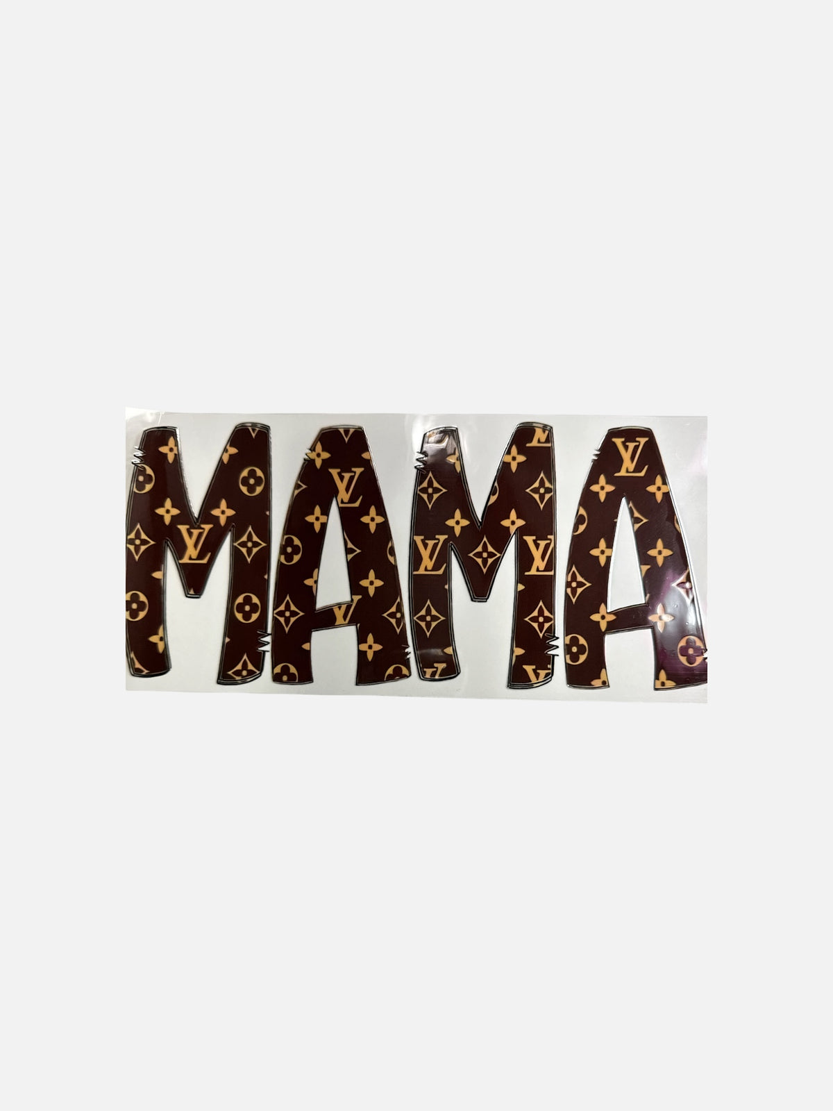 Mama UV DTF 16oz Decal Wrap #843