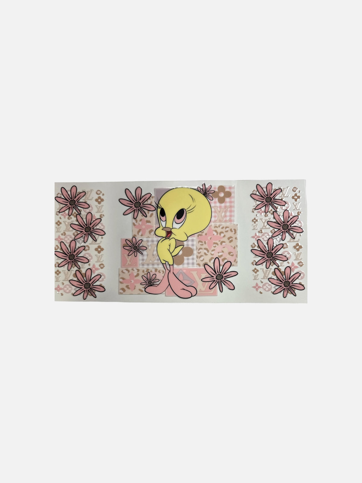 Birdie Girl UV DTF 16oz DTF Decal Transfer #892
