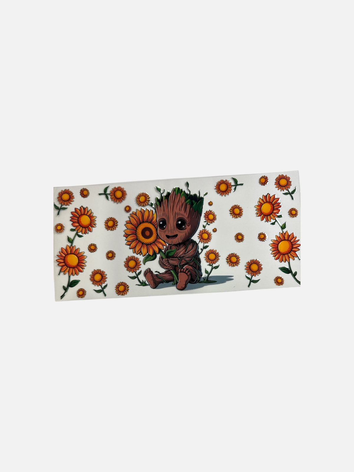 Tree Guy with Flowers UV DTF 16oz DTF Decal Transfer #904