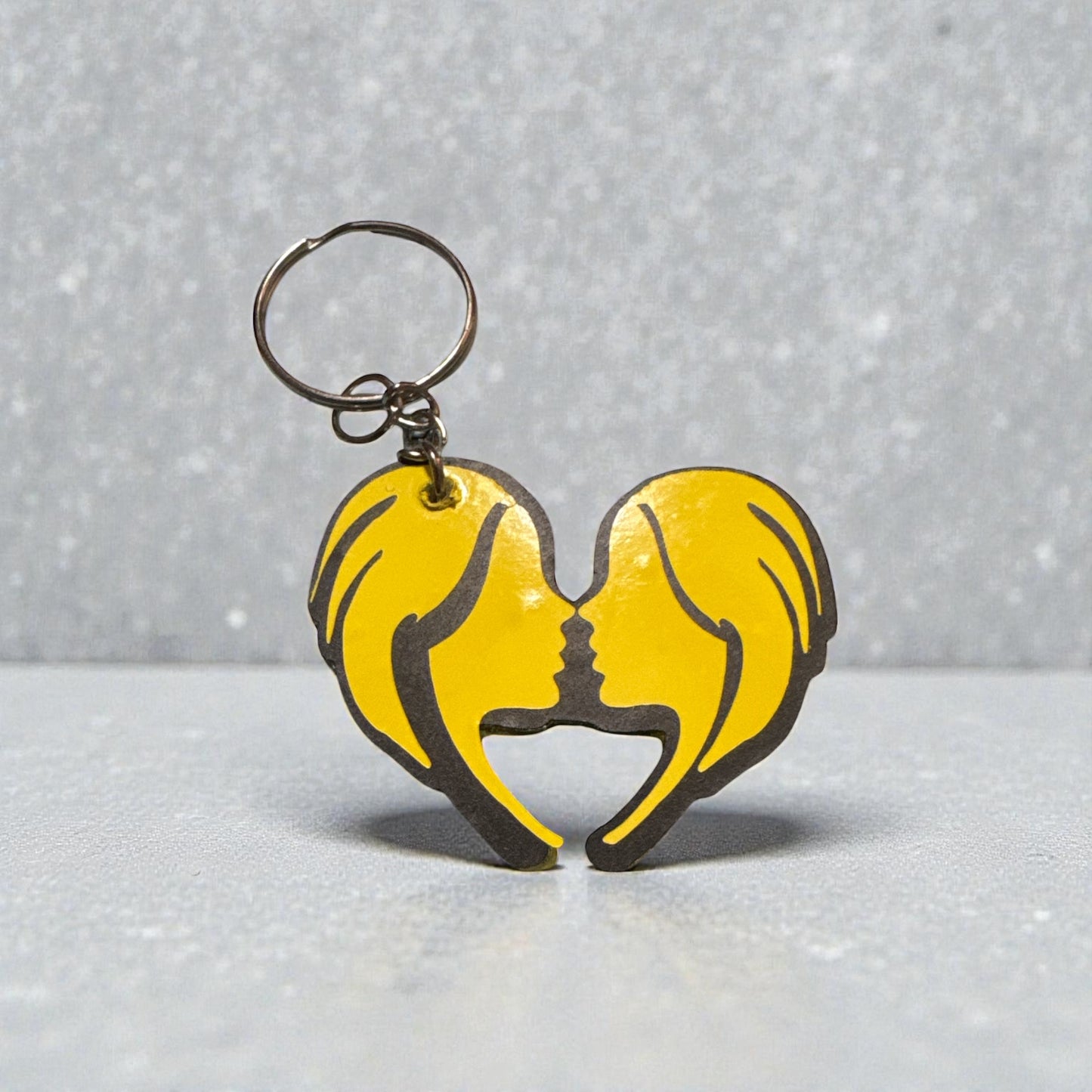 Gemini Personalized Keychain – Perfect Gift for the Creative Twins