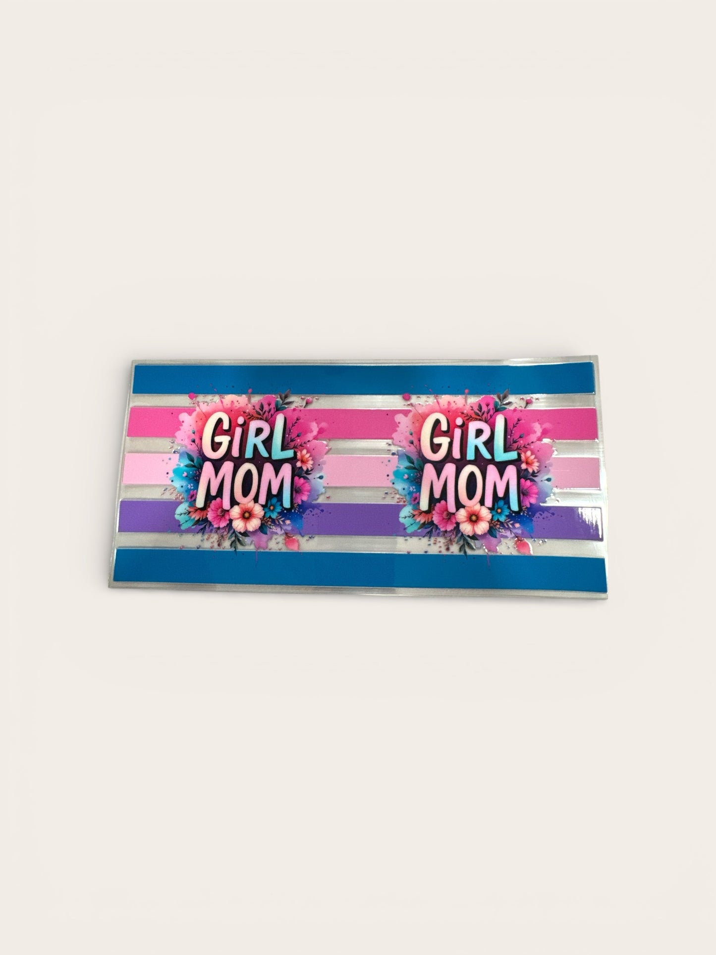 Girl Mom 16oz UV DTF Transfer Cup Wrap for Cups #173
