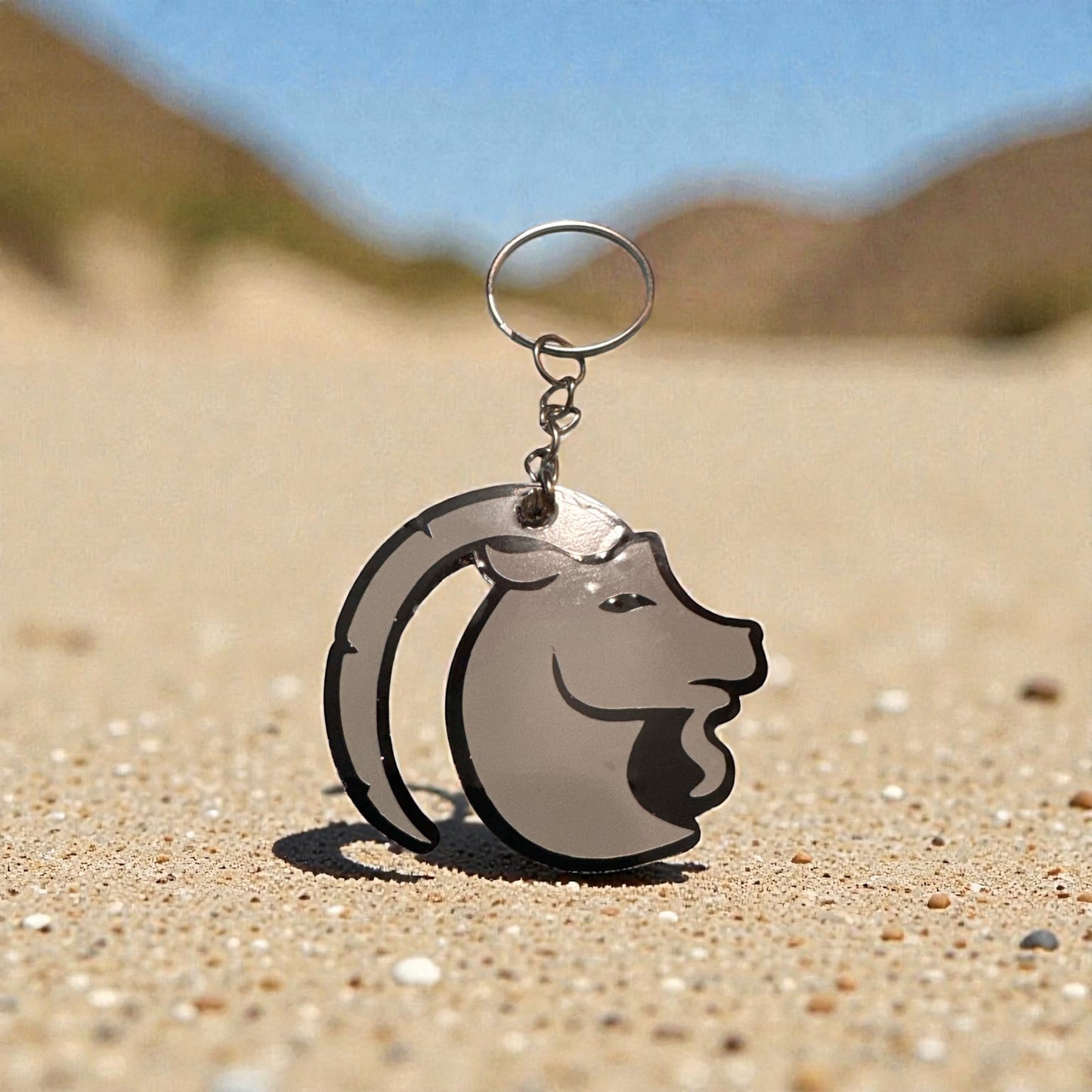 Capricorn Keychain – Zodiac Astrology Keyring Gift