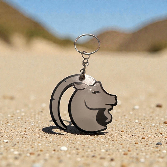 Capricorn Keychain – Zodiac Astrology Keyring Gift