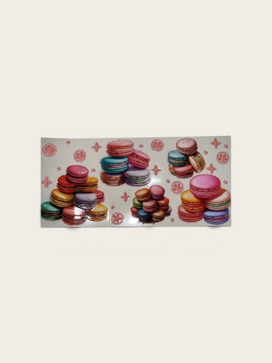 Macaroon Cookies 16oz UV DTF Transfer for Cups #261