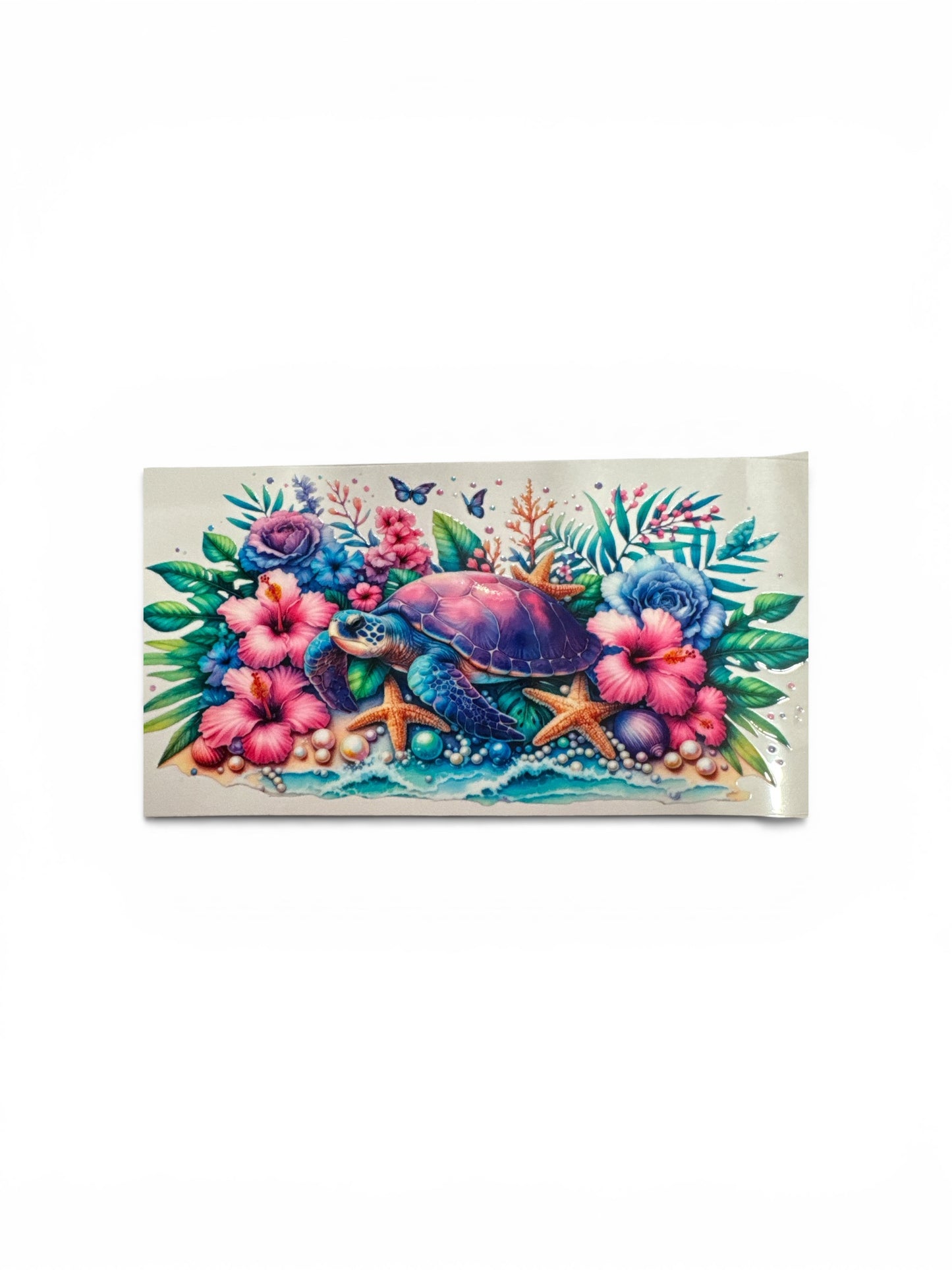 Sea Turtles 16oz UV DTF Transfer #264 for Glass Cups | Cute Decal