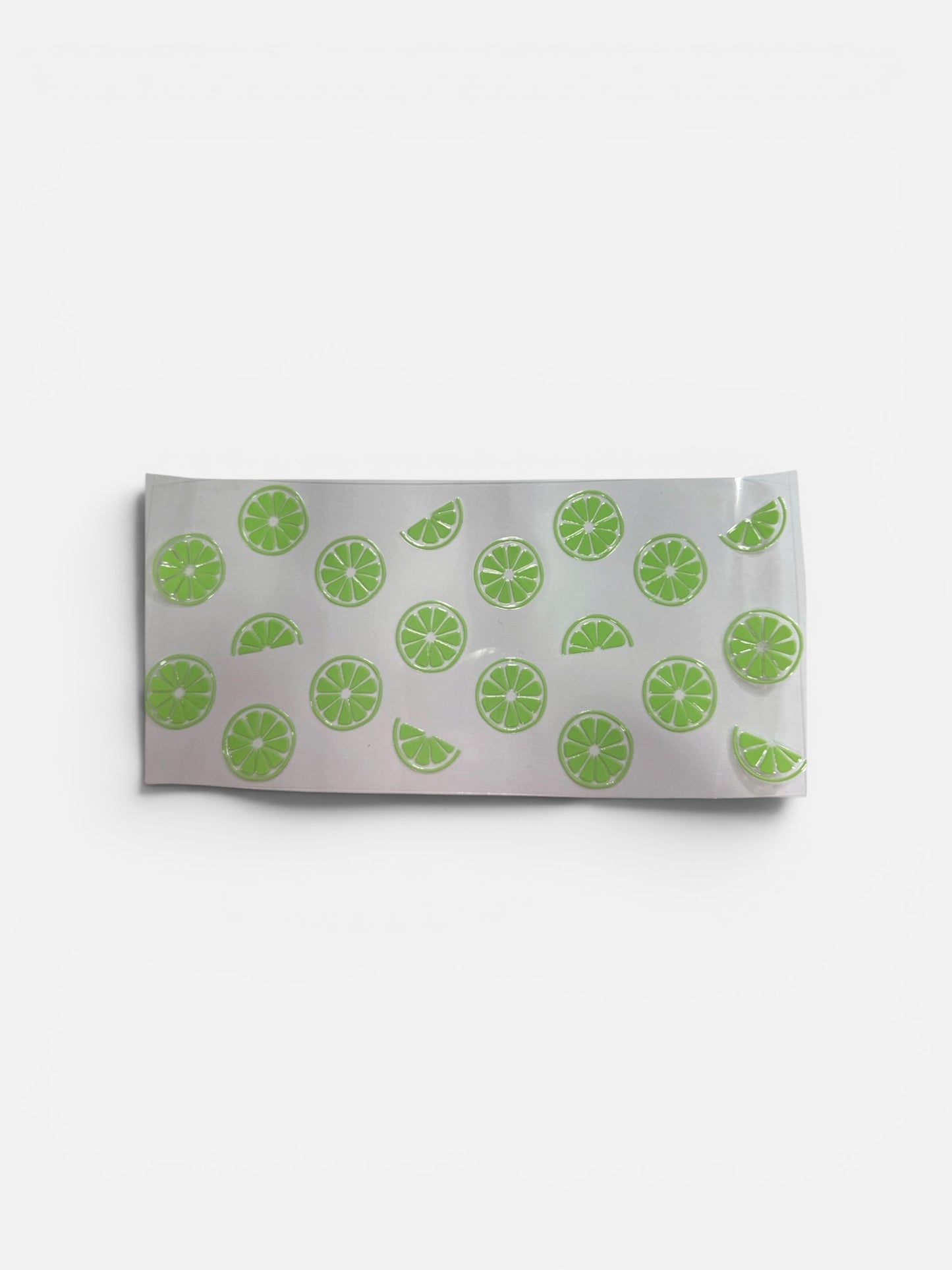 Limes UV DTF 16oz Cup Wrap, #296 Tumbler Decal