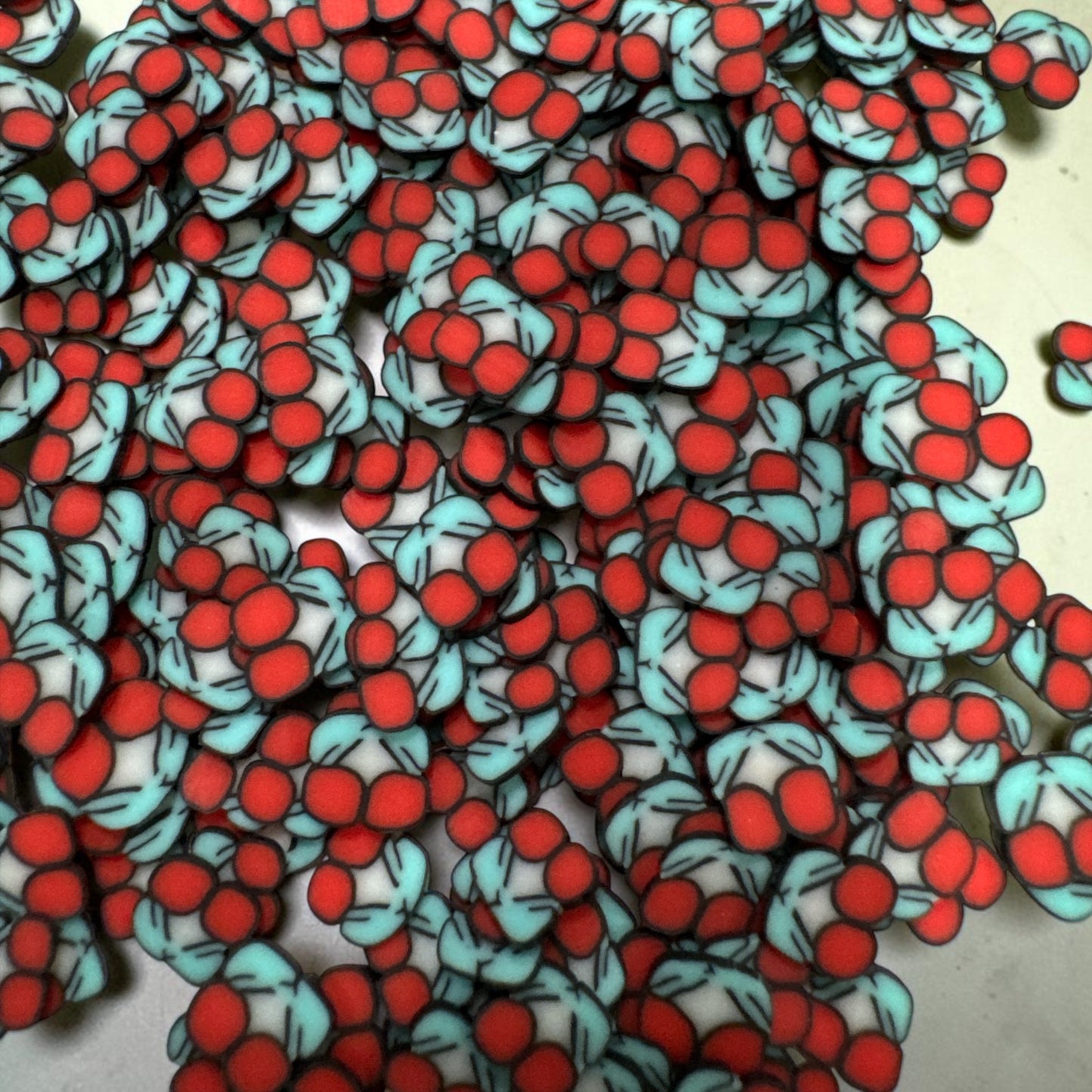 Red Cherries Polymer Clay – 1 oz Bag