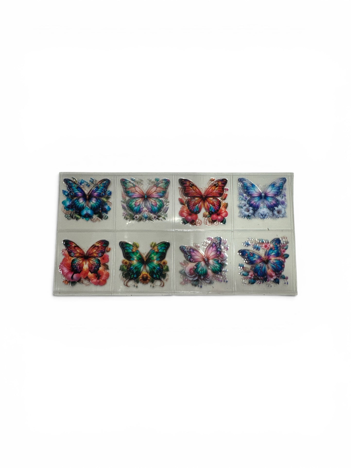 Butterflies #112 3 oz UV DTF Cup Wrap