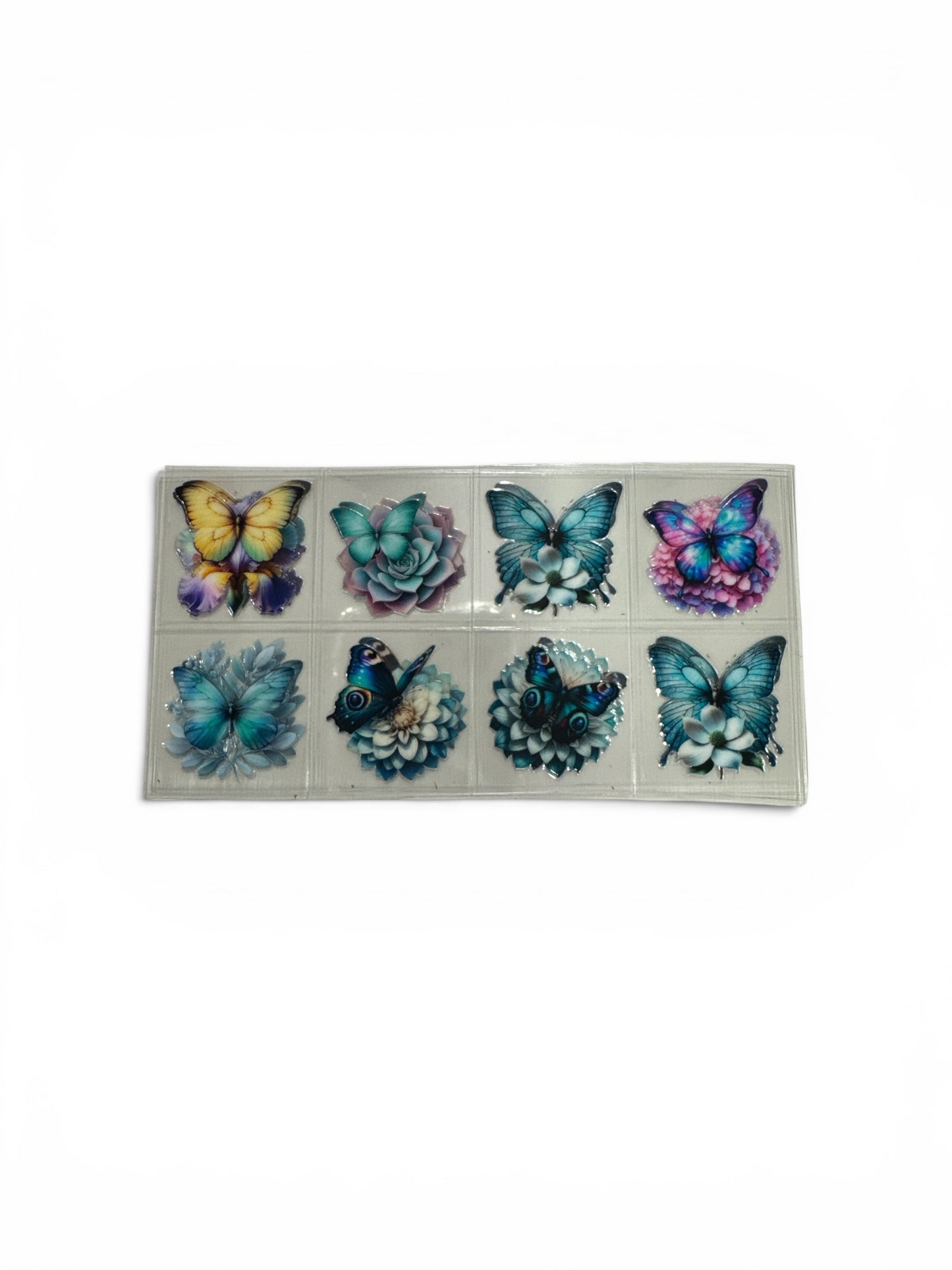 Butterflies #114 3 oz UV DTF Cup Wrap