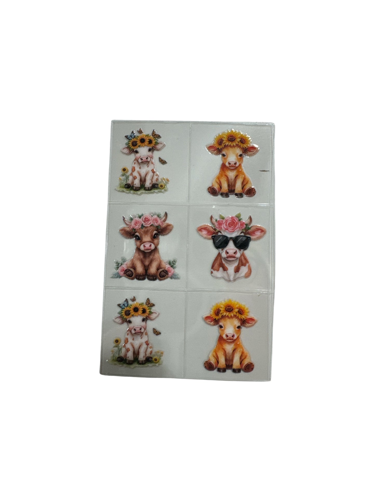 COWS #128  3 oz UV DTF Cup Wrap