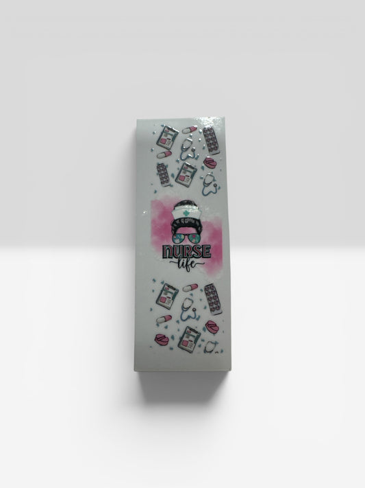 Nurse Life Wrap #133 3oz UV DTF Cup Wrap