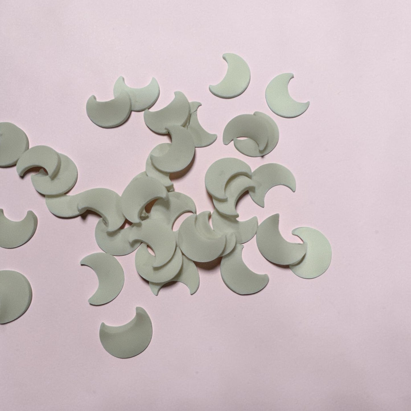 Crescent (White) Moon Polymer Clay – 1 oz Bag