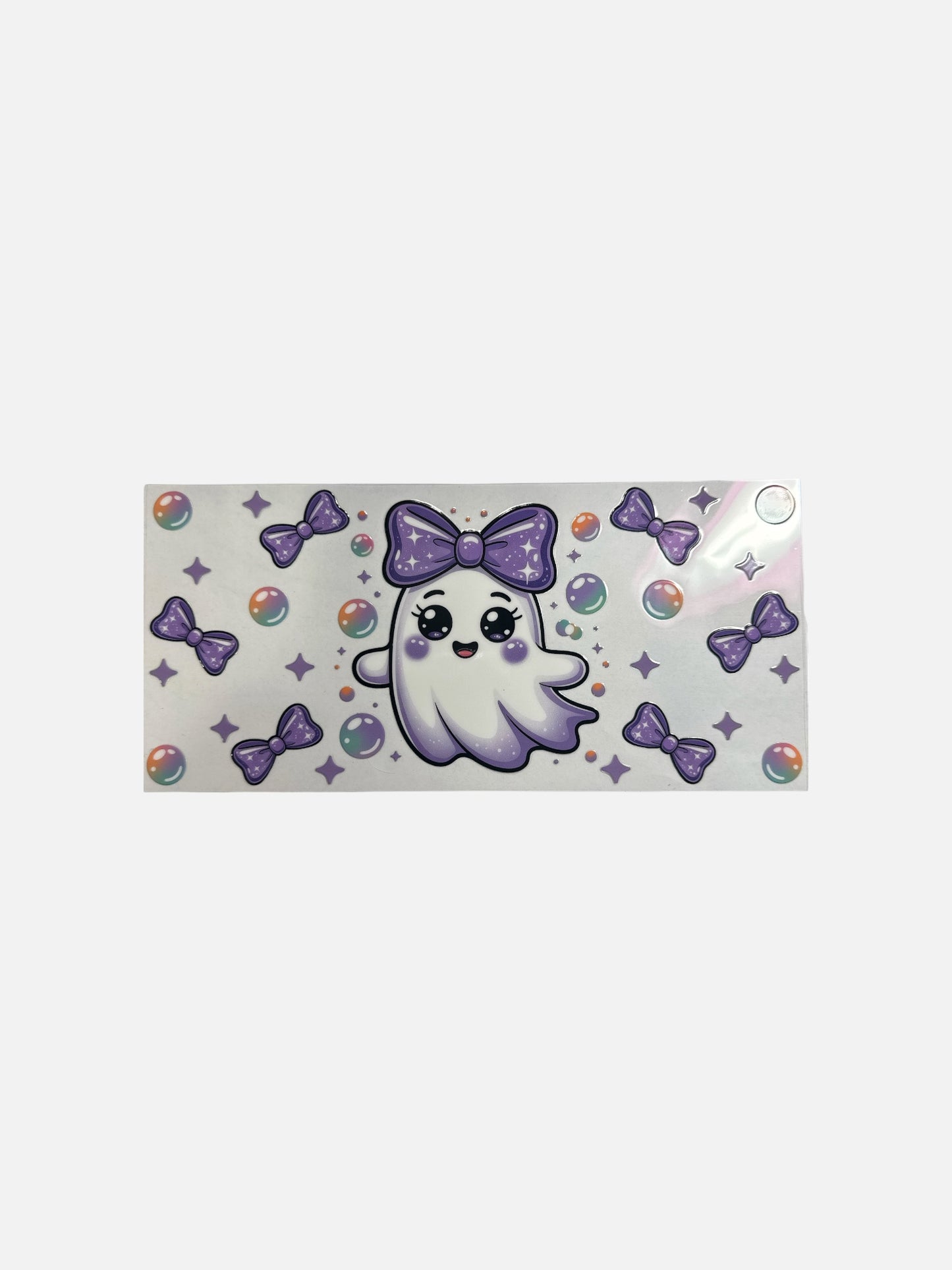 Ghost Wrap- 16oz UV DTF Cup Wrap Transfer for Cups #359