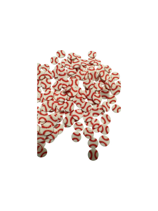 Baseball All White Polymer Clay – 2 oz bag