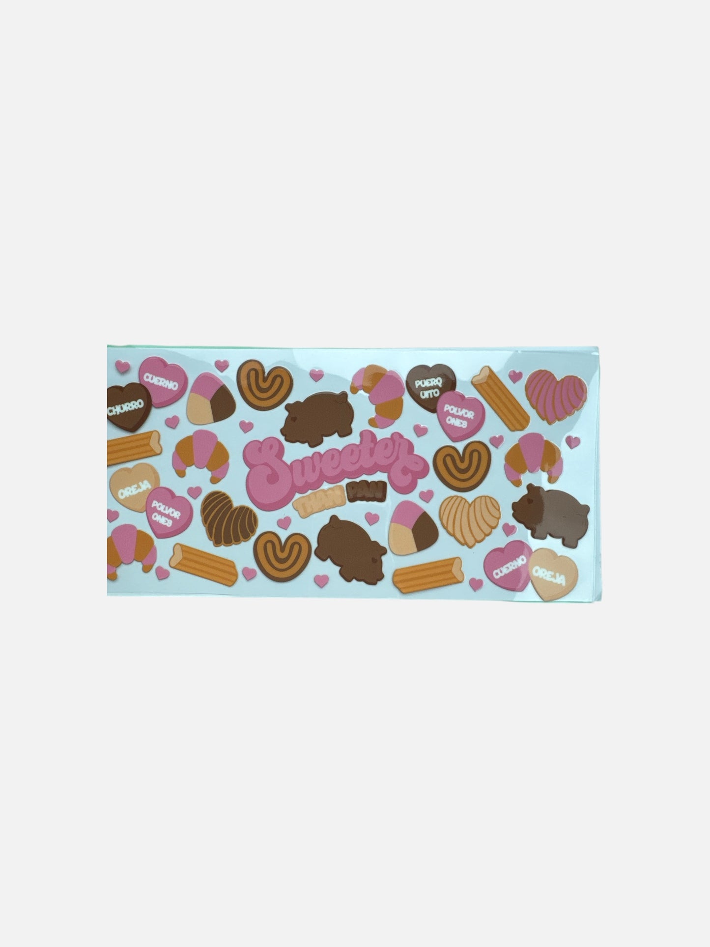 Mexican Bread 16oz UV DTF Transfer for Cups #439