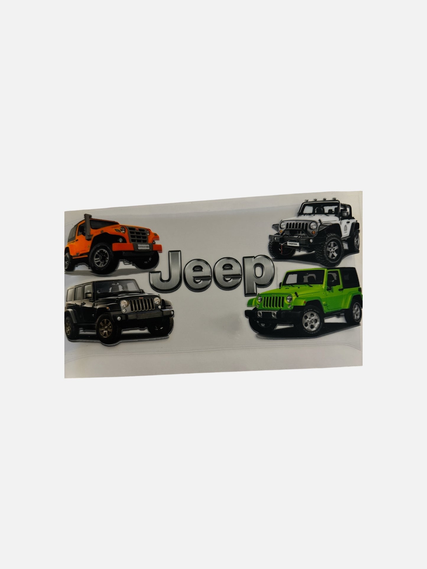 Off Road Adventure UV DTF Transfer Wrap, #488 Decal