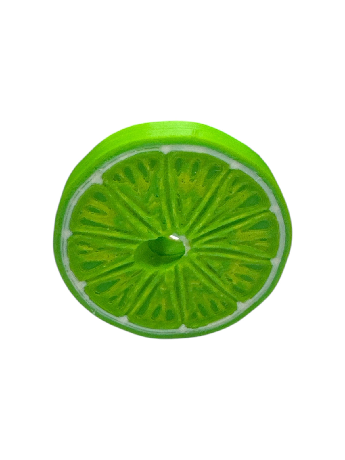 Lime Slice/Slant 3D Straw Topper – Drink Accessory for Tumblers