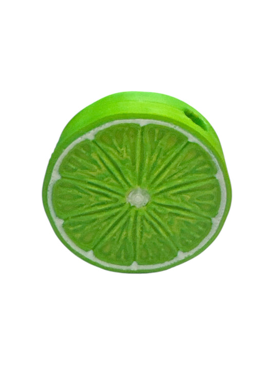 Lime Wedge 3D Straw Topper – Drink Accessory for Tumblers