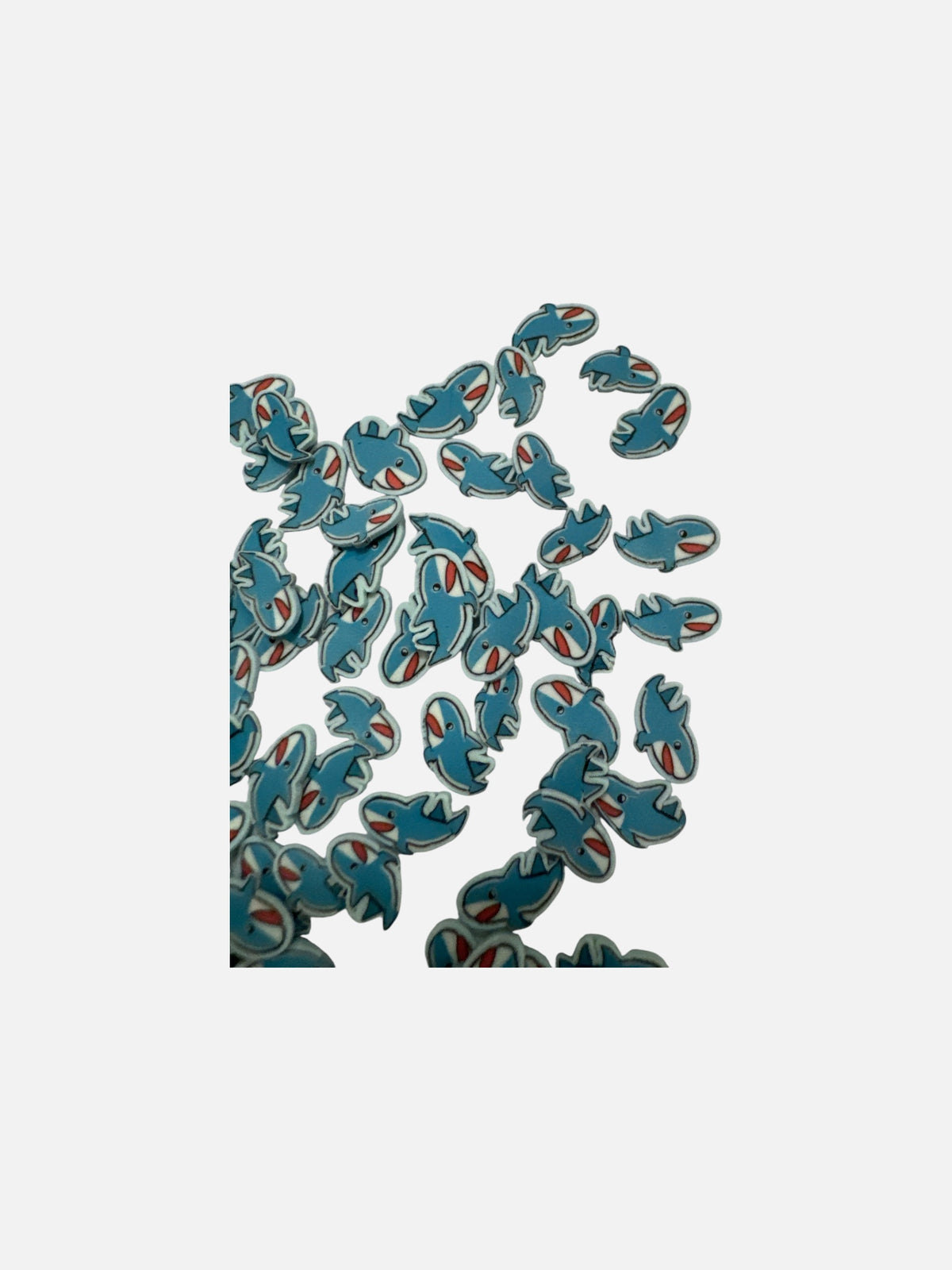 Shark Polymer Clay Pieces