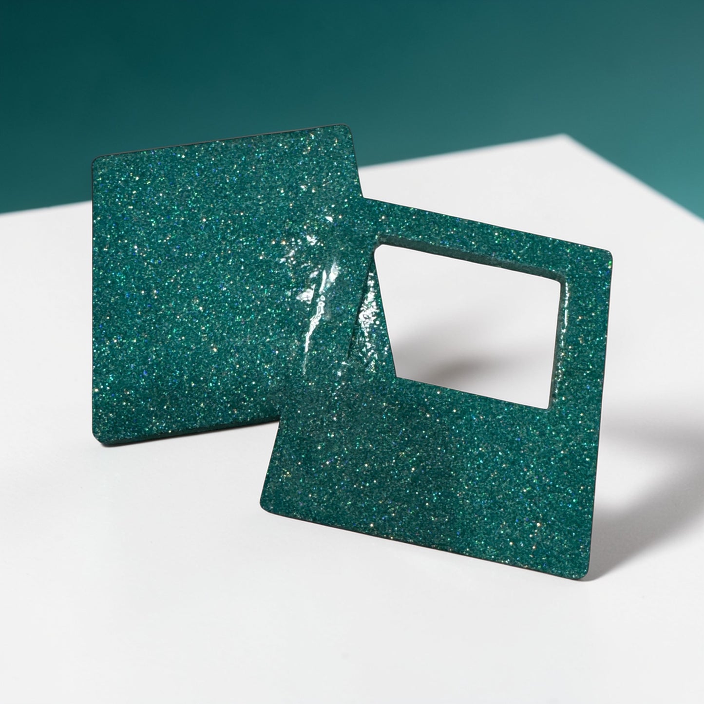 Post‑It Note Holder| Acrylic Glitter – Cute Desk Organizer & Office Accessory