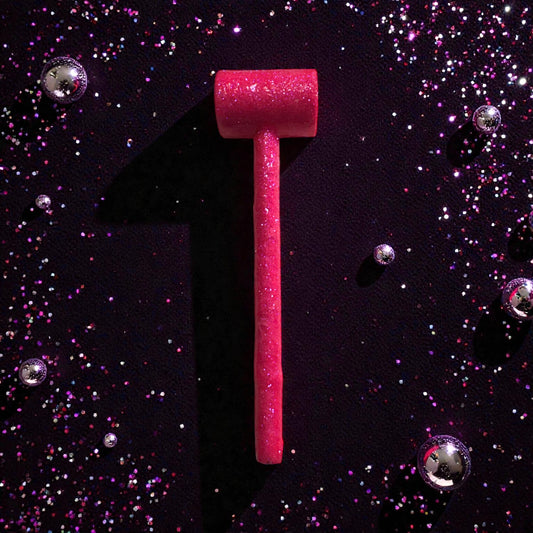 Glitter Hammer (Wooden) – The Ultimate Glitter Knock-Off Tool