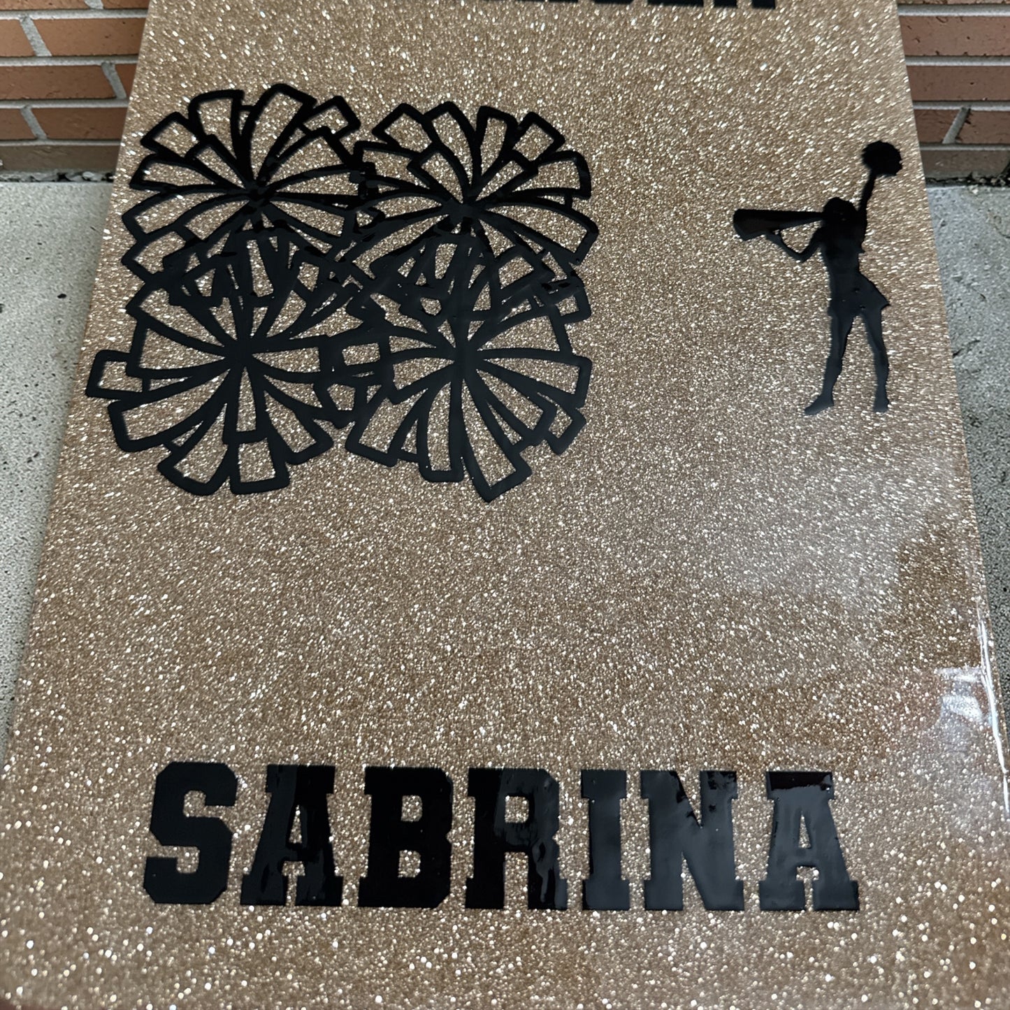 Coach Custom Glitter Clipboard – Personalized Sparkle Game Day Board
