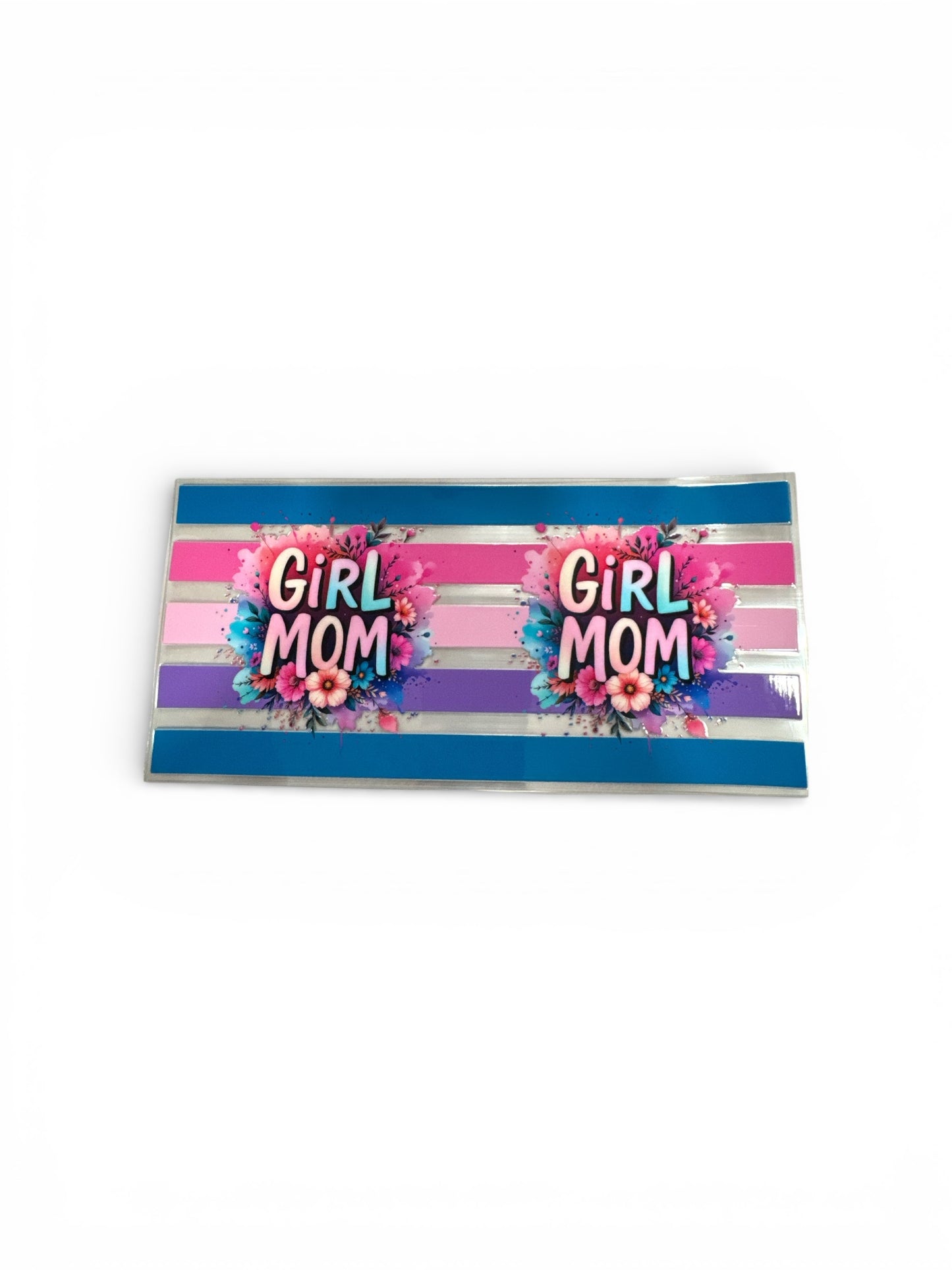 Girl Mom 16oz UV DTF Transfer Cup Wrap for Cups #173