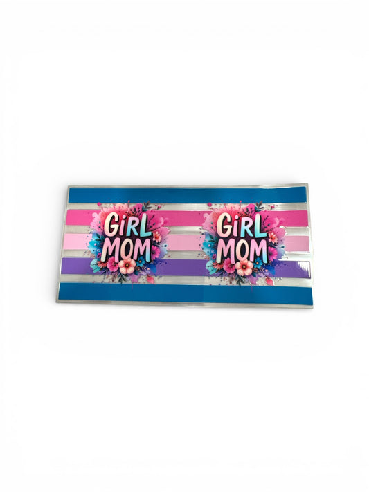 Girl Mom 16oz UV DTF Transfer Cup Wrap for Cups #173