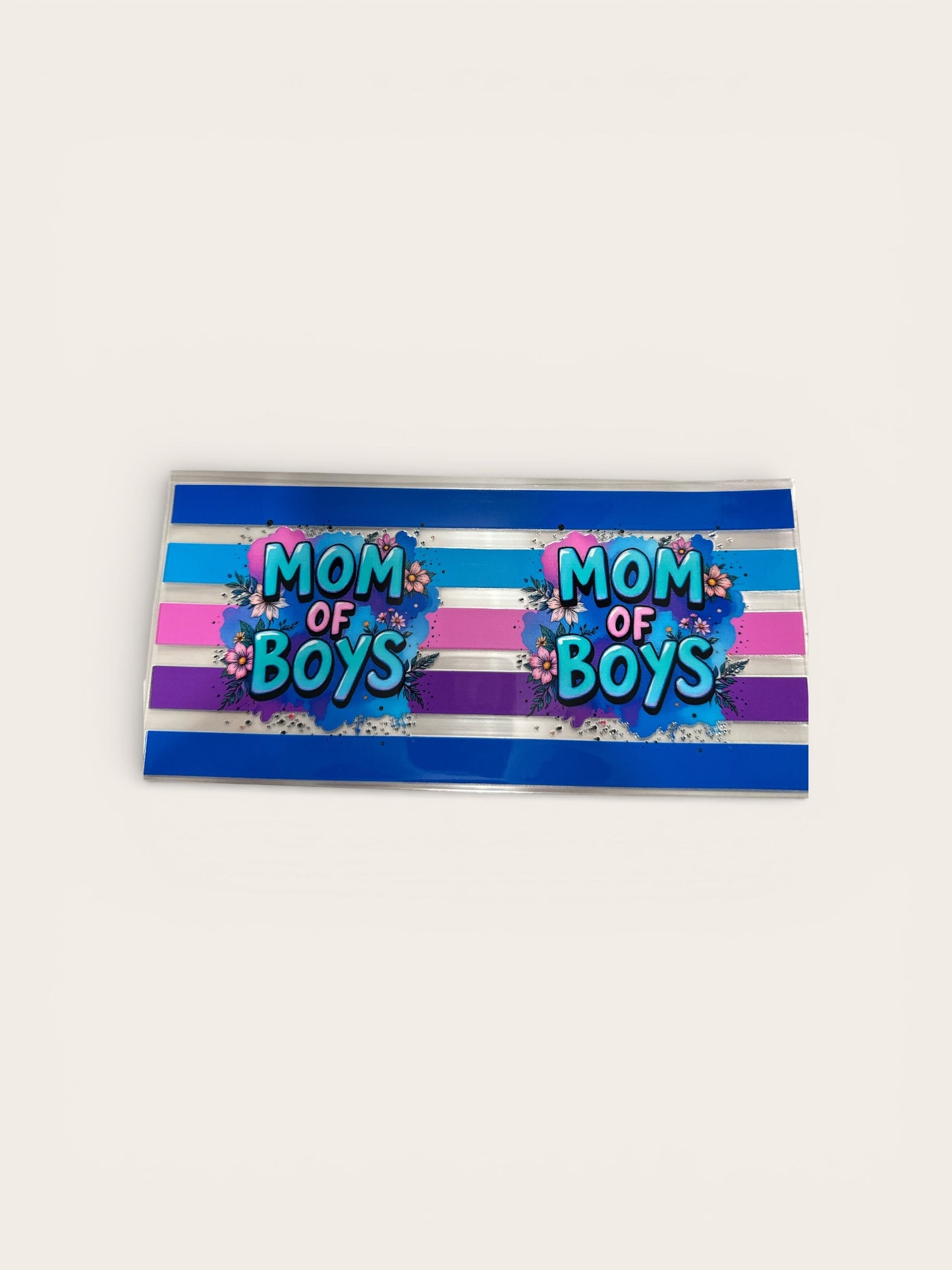 Mom of Boys 16oz UV DTF Transfer for Cups #174