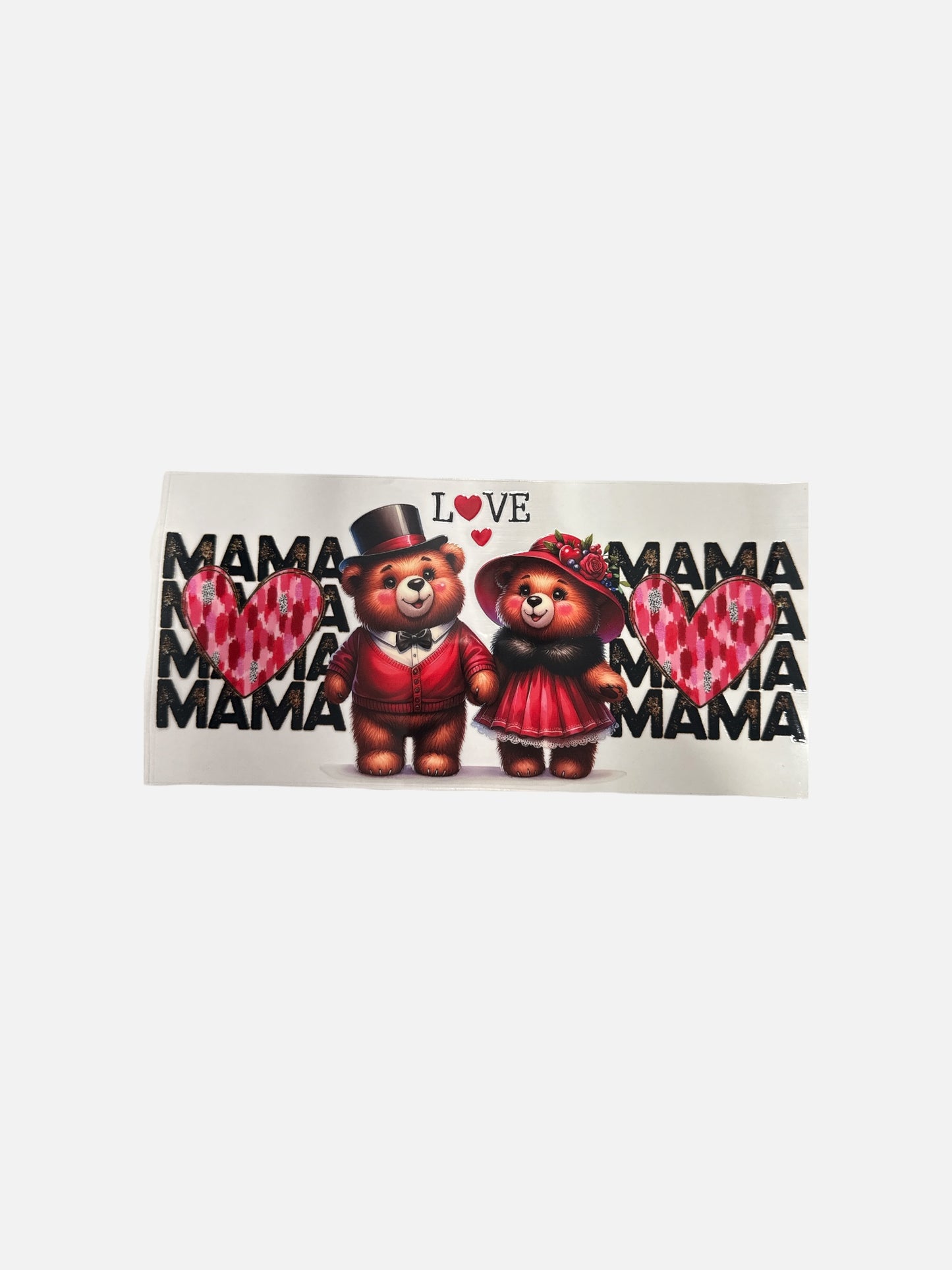 Mama Bear Love UV DTF 16oz Cup Wrap, #523