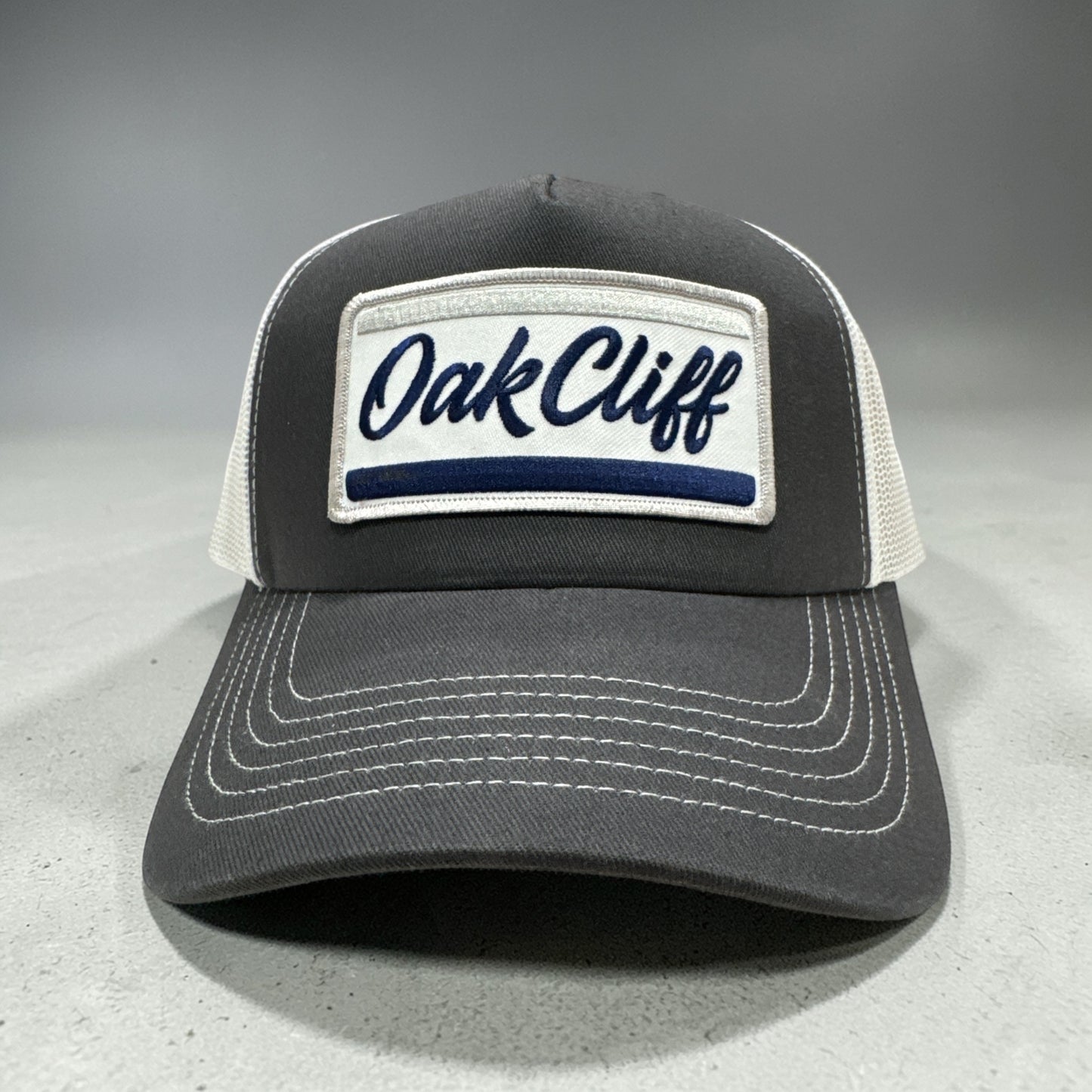 Oak Cliff Patch Gray Trucker Hat