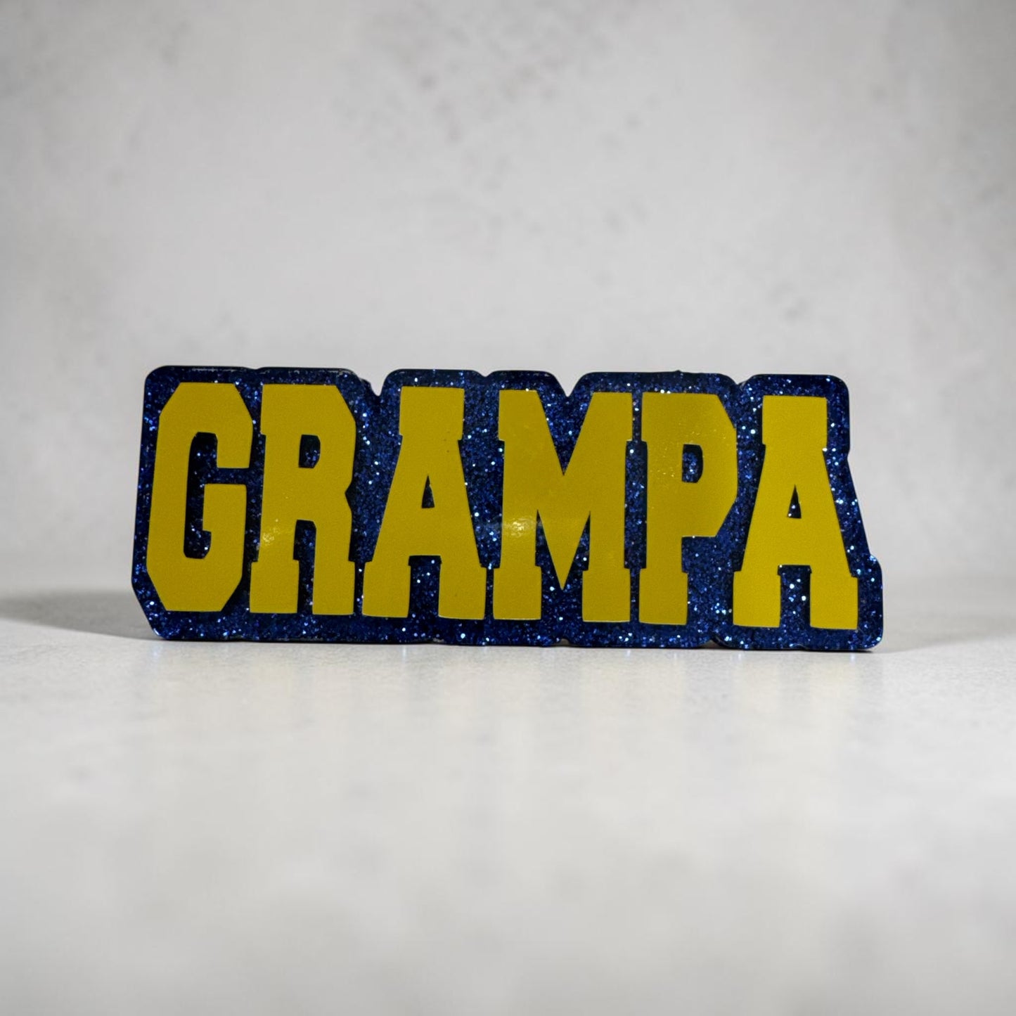 Grampa Acrylic Magnet – Cute Gift for Grandpa, Grampa, Fridge Decor