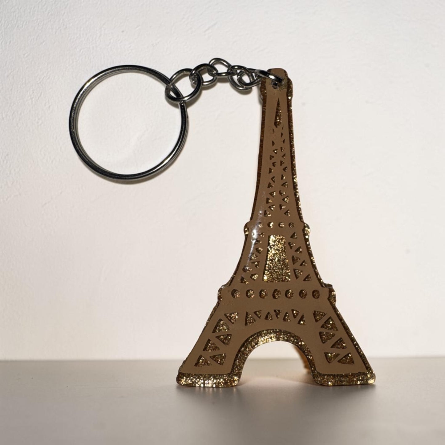 Eiffel Tower KEYCHAIN -Custom Vacation Keepsake