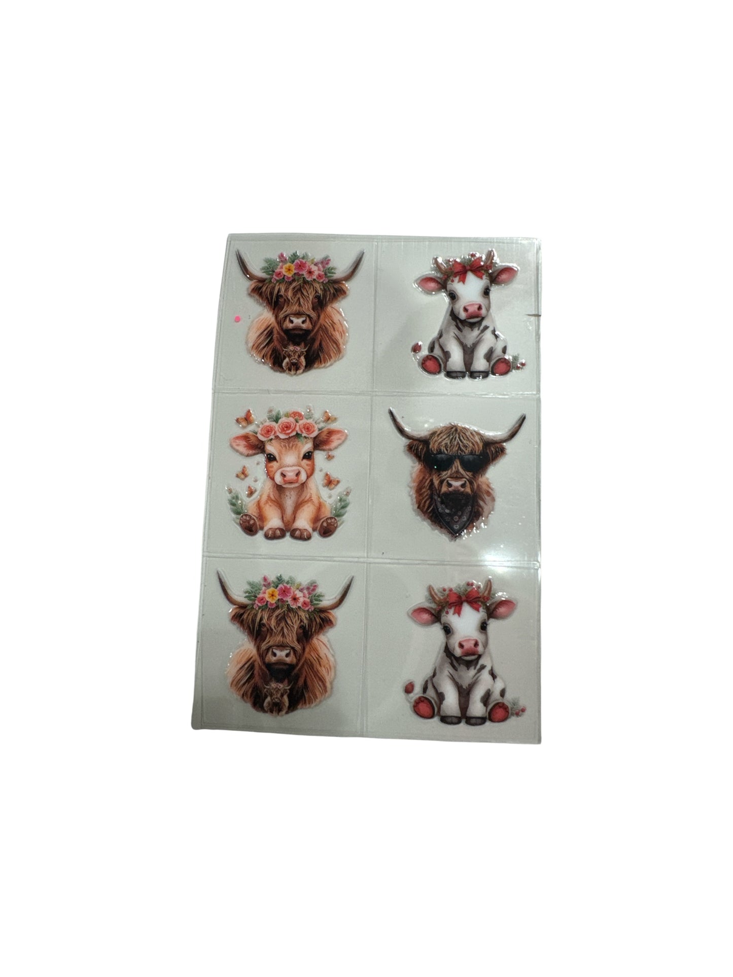 COWS #130 3 oz UV DTF Cup Wrap