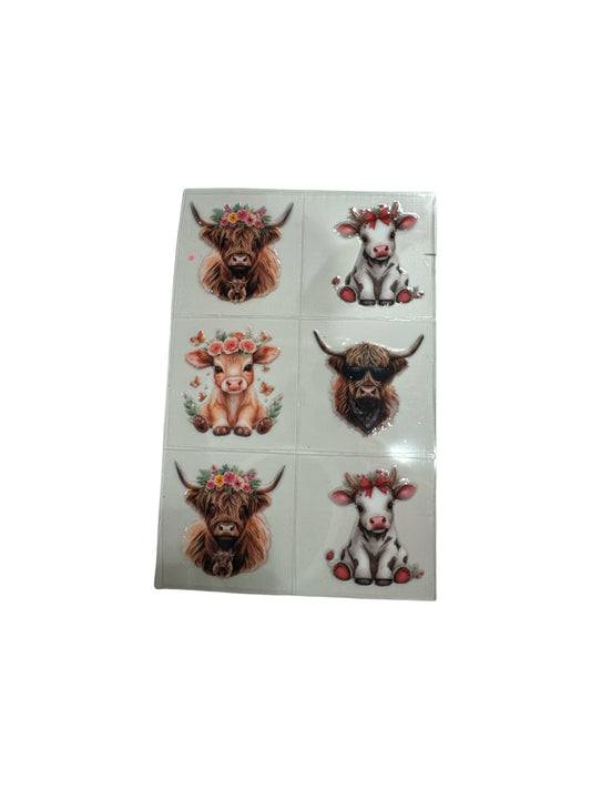COWS #130 3 oz UV DTF Cup Wrap