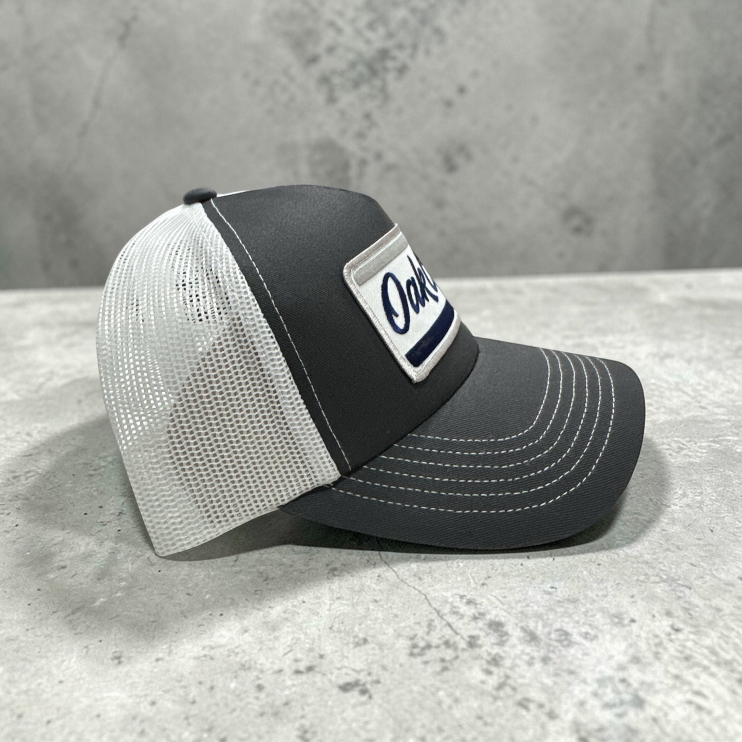 Oak Cliff Patch Gray Trucker Hat