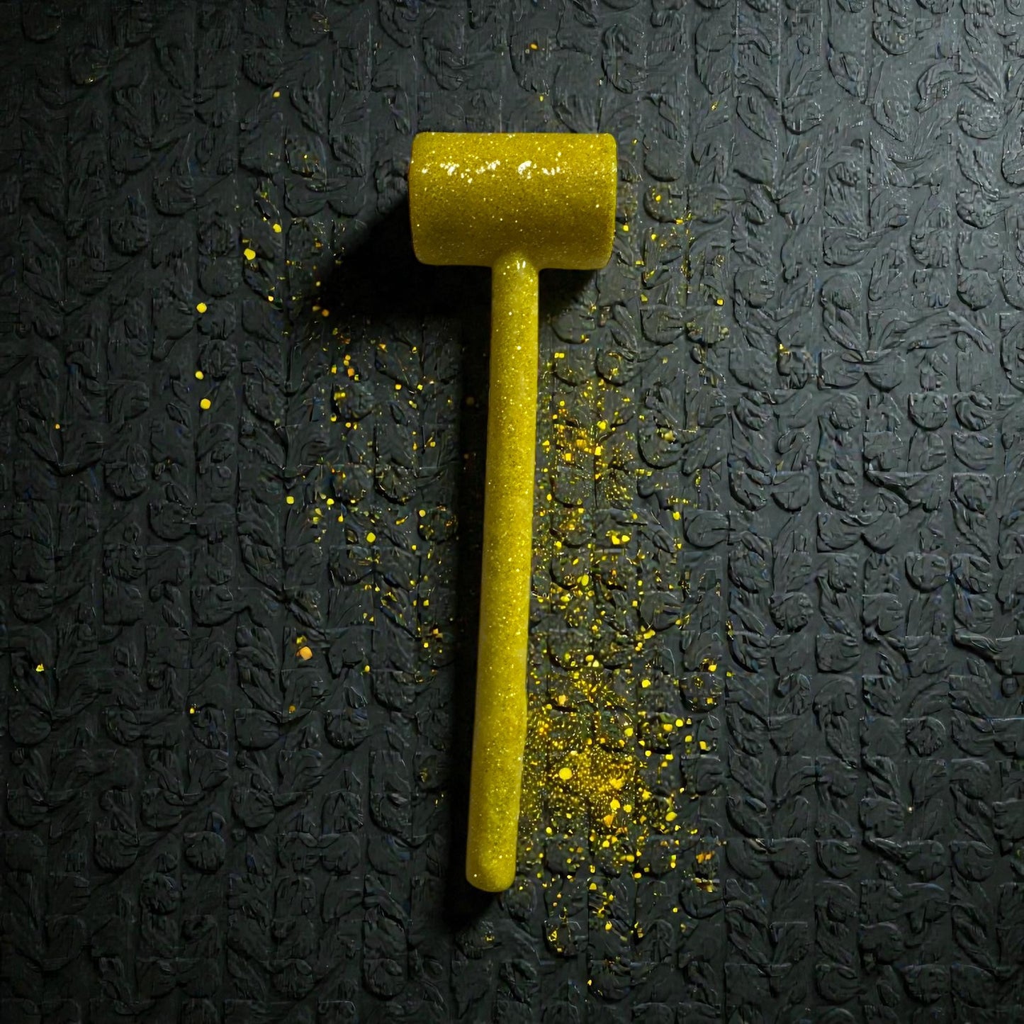 Glitter Hammer (Wooden) – The Ultimate Glitter Knock-Off Tool