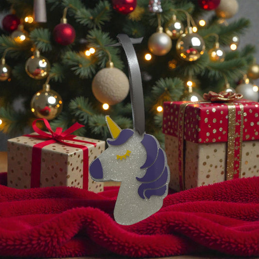 Unicorn Ornament – Magical Rainbow Christmas Decoration, Gift for Kids & Unicorn Lovers